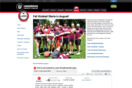 Underdog Sports Leagues